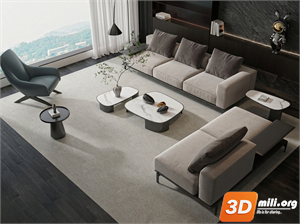 Sofa Minotti Skp Files 